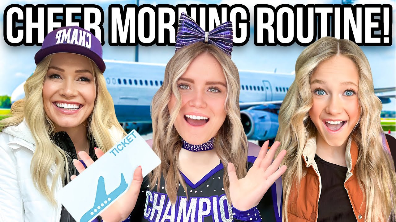 CHEER MORNiNG ROUTiNE!! 📣