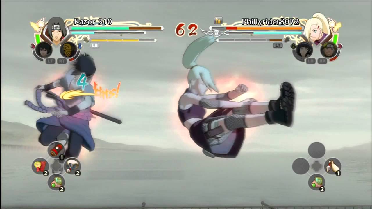 Naruto Shippuden Ultimate Ninja Storm Generations: Online Itachi vs Ino