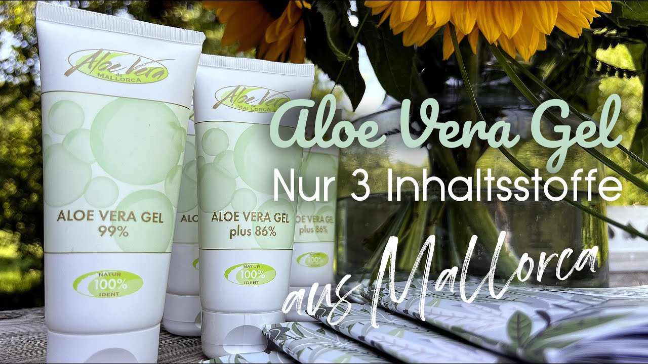Bio Aloe Vera Gel - neue Rezeptur: Nur noch 3 Inhaltsstoffe