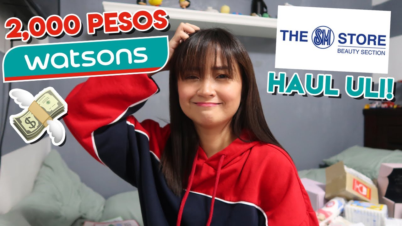 WATSONS  and SM BEAUTY HAUL! Makeup at Skincare