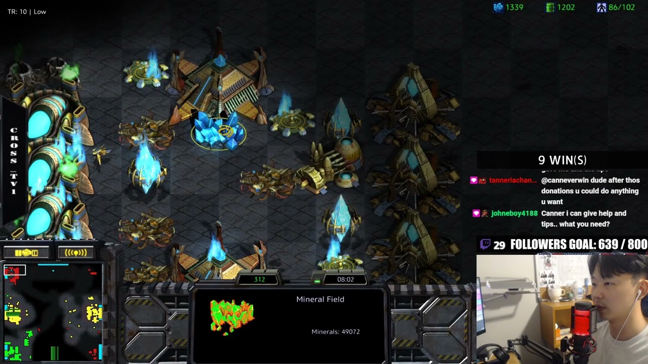 HUGE Donation! Celebrate with some Nukes! | Starcraft Remastered Fastest Map