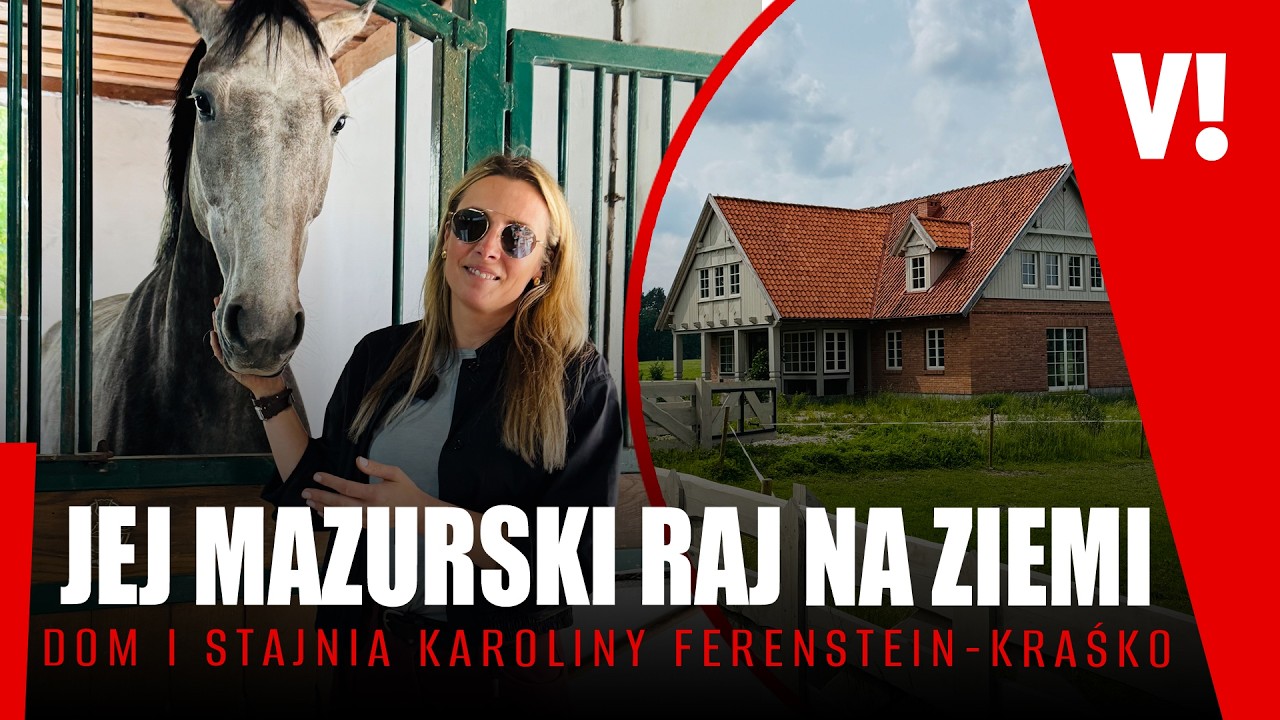 TAK MIESZKA KAROLINA FERENSTEIN-KRAŚKO! Z WIZYTĄ W GAŁKOWIE: STADNINA, PAMIĄTKI RODZINNE, DOM