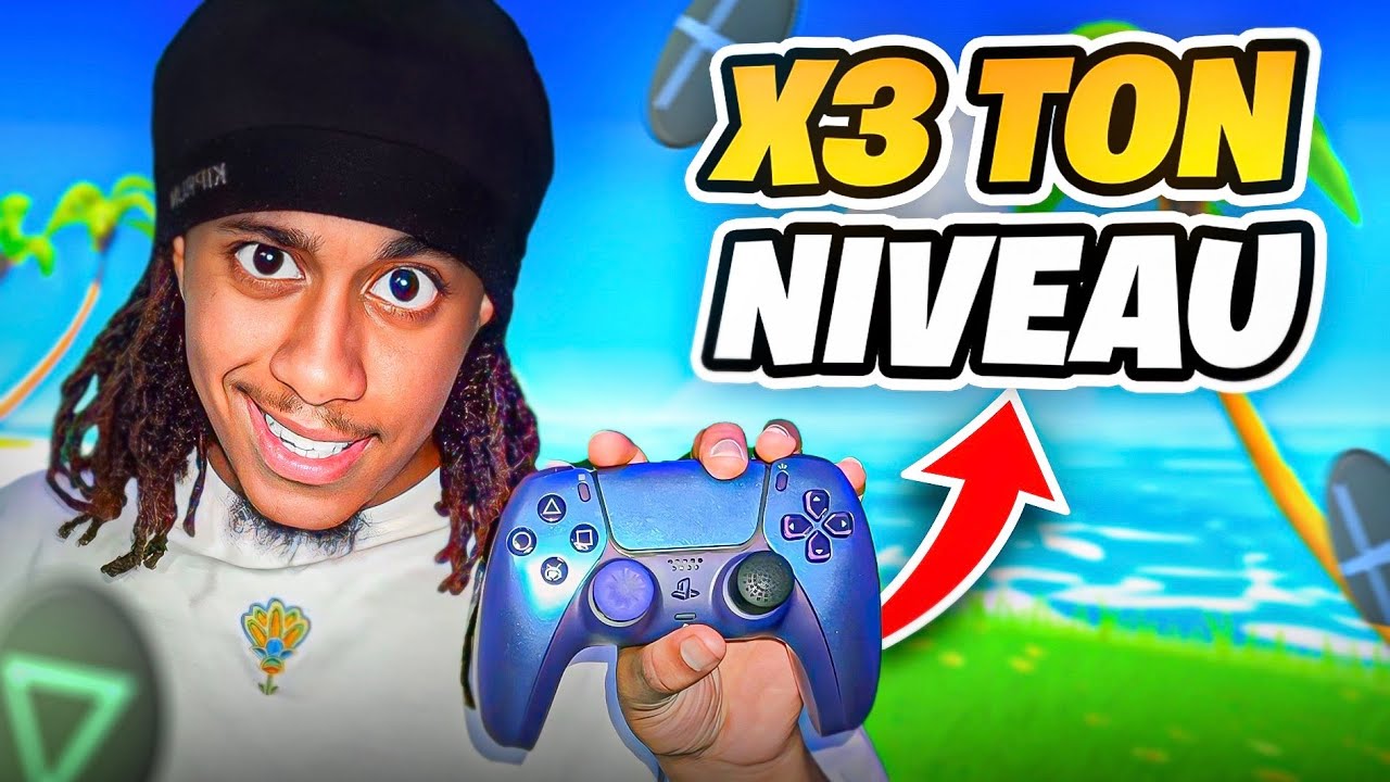 Les MEILLEURES TOUCHES optimisées manette PS5/PS4 pour PROGRESSER sur FORTNITE !