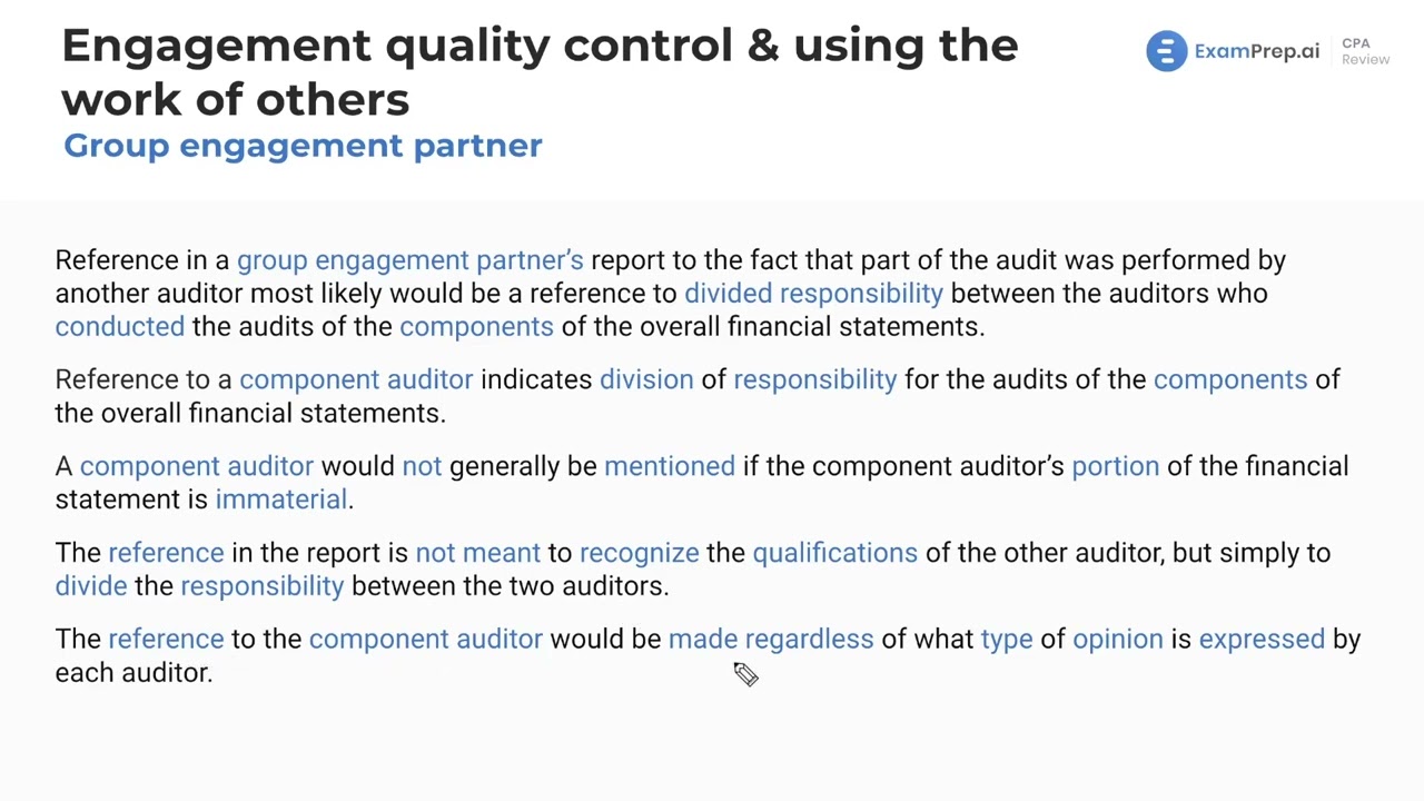 Group Engagement Partner [CPA Prep]