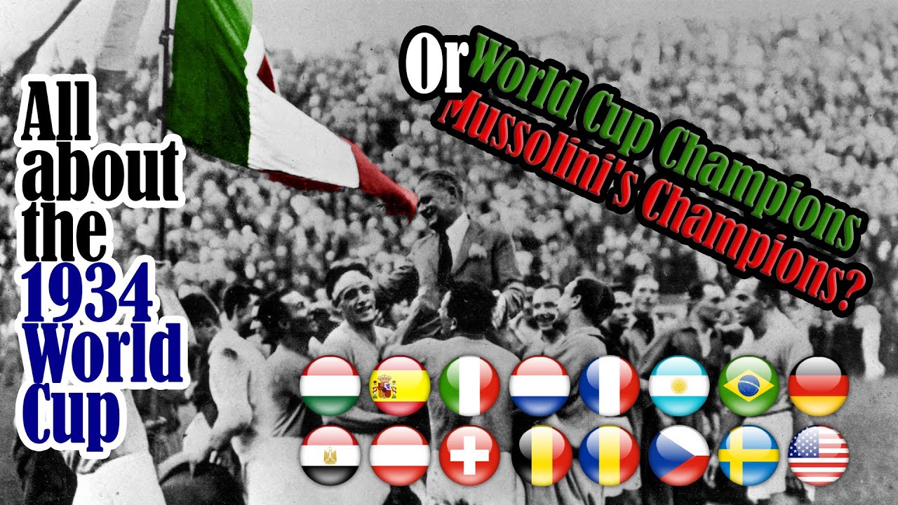 1934 World Cup ⚽ ITALY🏆 Road to victory 🎖️