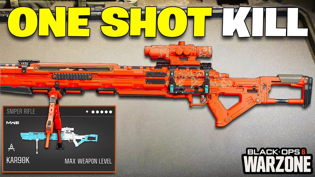 NEW #1 BEST SNIPER META LOADOUT in WARZONE SEASON 6! (Best MORS Class Loadout for Warzone 3)