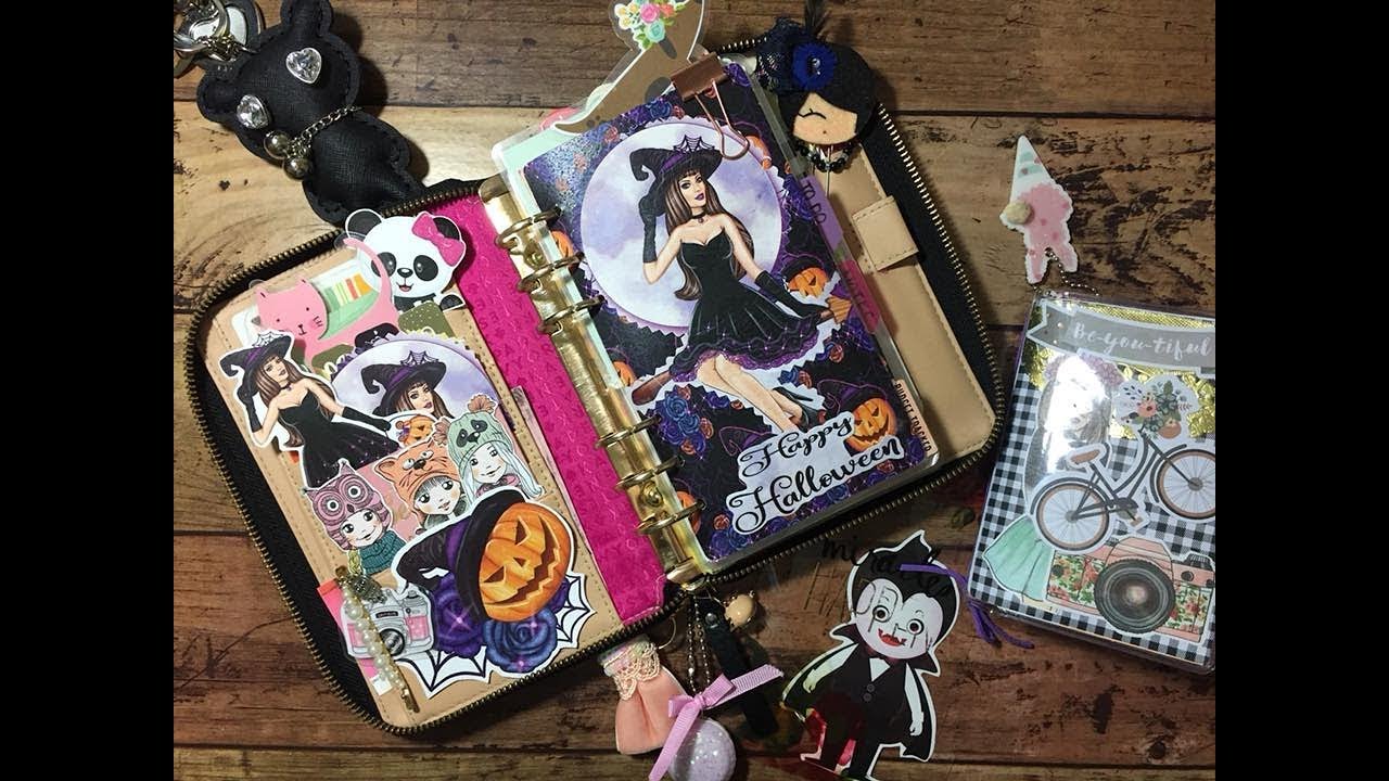MY KATE SPADE PLANNER SET UP  2017 HALLOWEEN EDITION