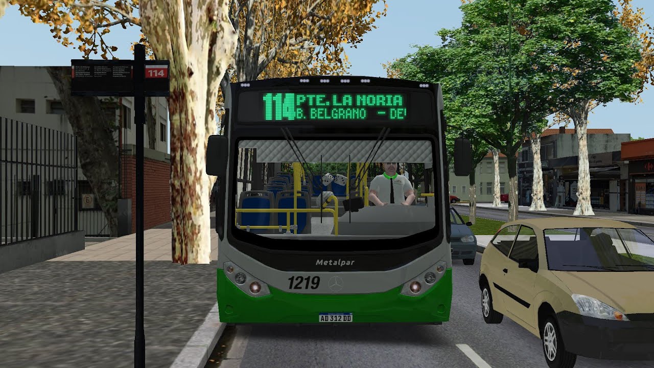 [OMSI 2] Mapa Buenos Aires - Recorrido Villa Devoto - Bcas. de Belgrano (sin pasajeros)