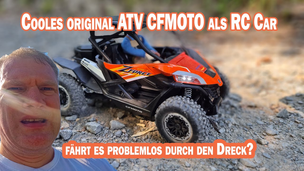 SG PINECONE FORSET cooles ATV CFMOTO RC Car 4 x 4 mit LED - das Gelände ruft! by Banggood