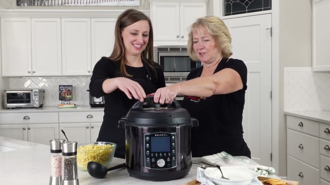 Instant Pot turkey noodle soup