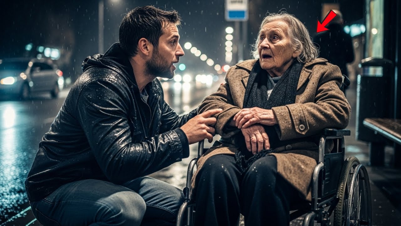“Come home with me.’A single dad found a poor, paralyzed elderly woman at the bus stop—and then he..