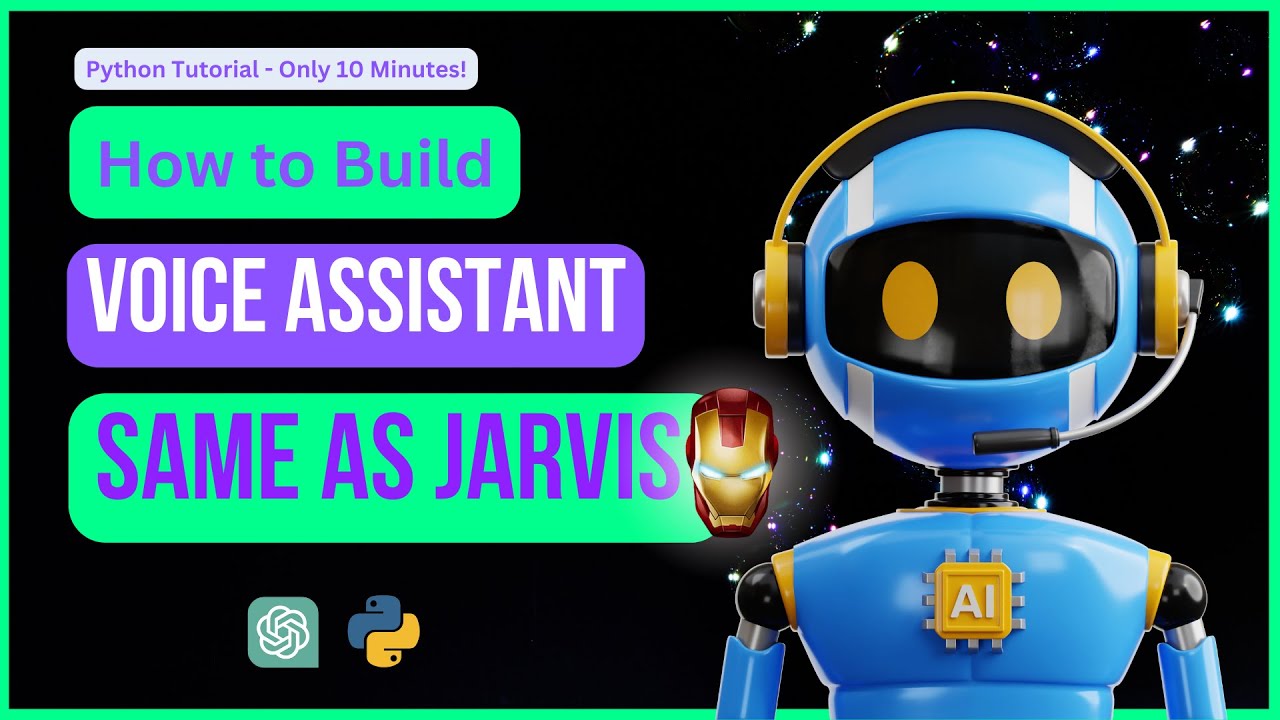 Create a ChatGPT AI Voice Assistant using Python in 10 Minutes (OpenAI - Hello Jarvis)