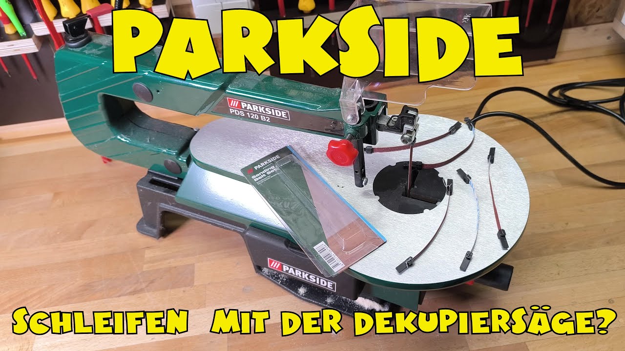 Lidl - PARKSIDE® Schleifbänder für Dekupiersägen