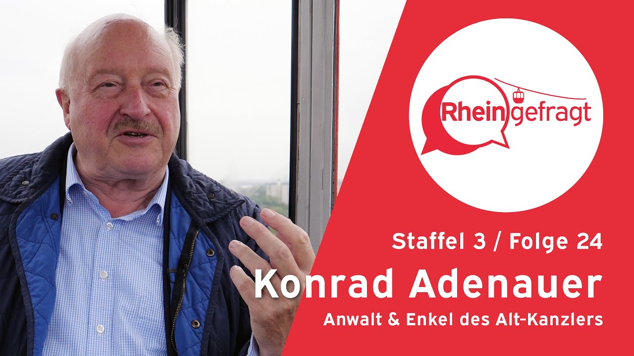 Eine Name der verpflichtet: Konrad Adenauer, Enkel des 1. Bundeskanzlers schwelgt in Erinnerungen