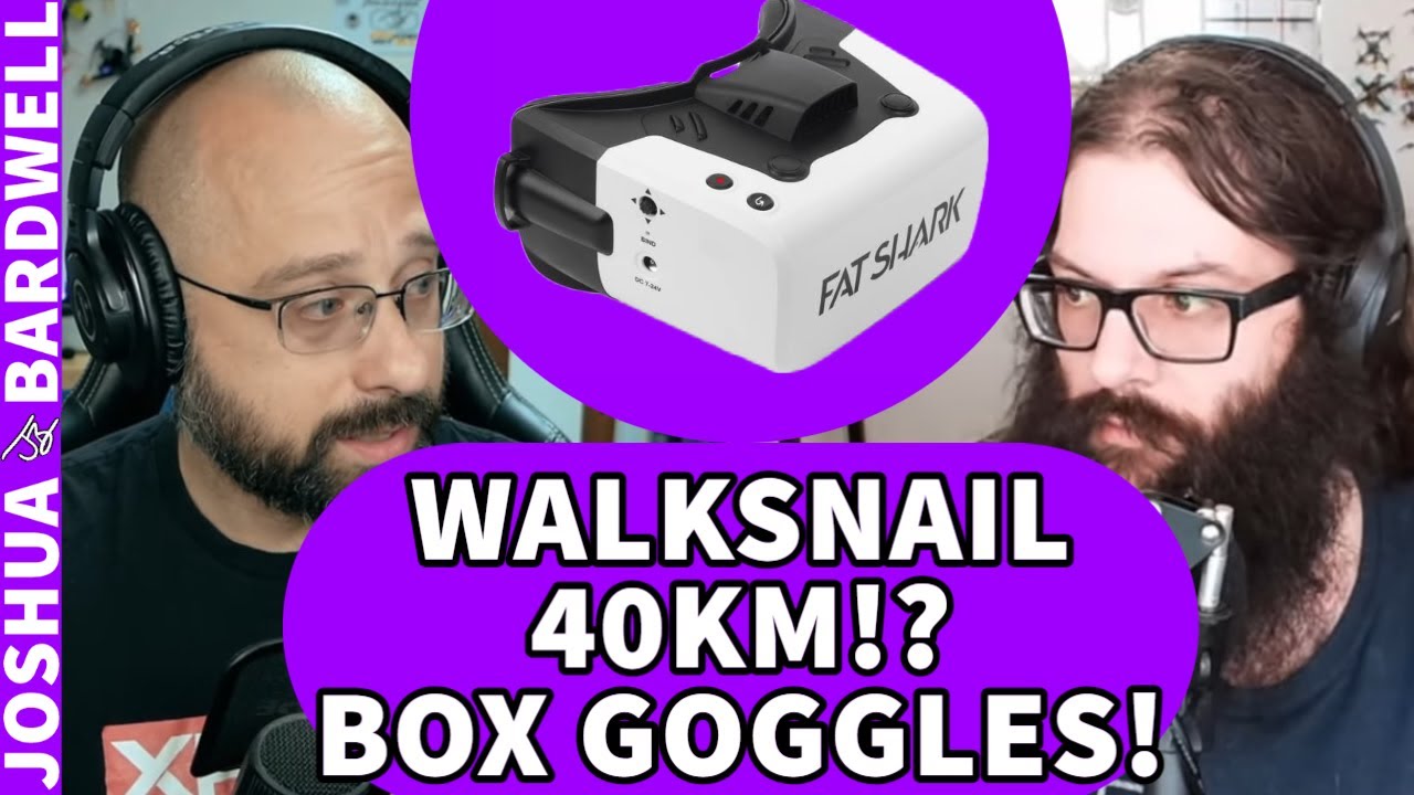 Walksnail System Goes 40km and New FatShark Recon Avatar Box Goggles! - FPV News