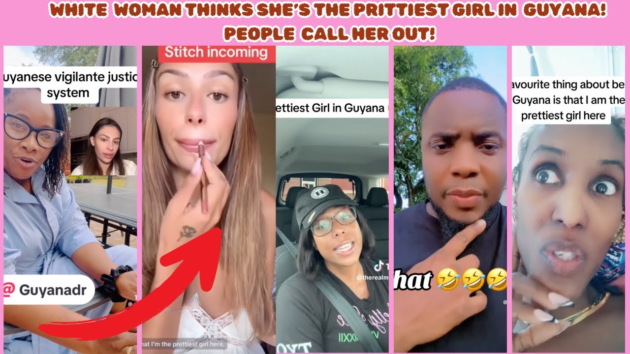 W!TE LADY goes to a BLCK country & calls herself 