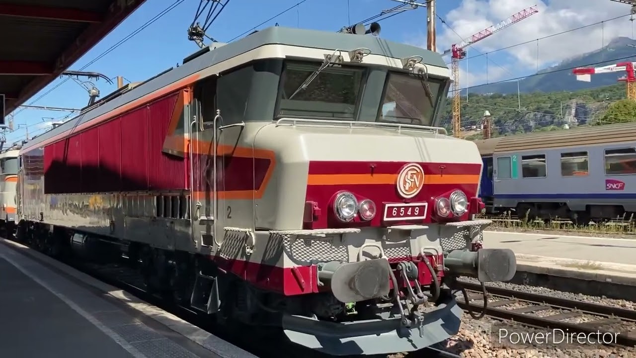 CC6549 et BB25188 en double traction &agrave; Chamb&eacute;ry &hellip;