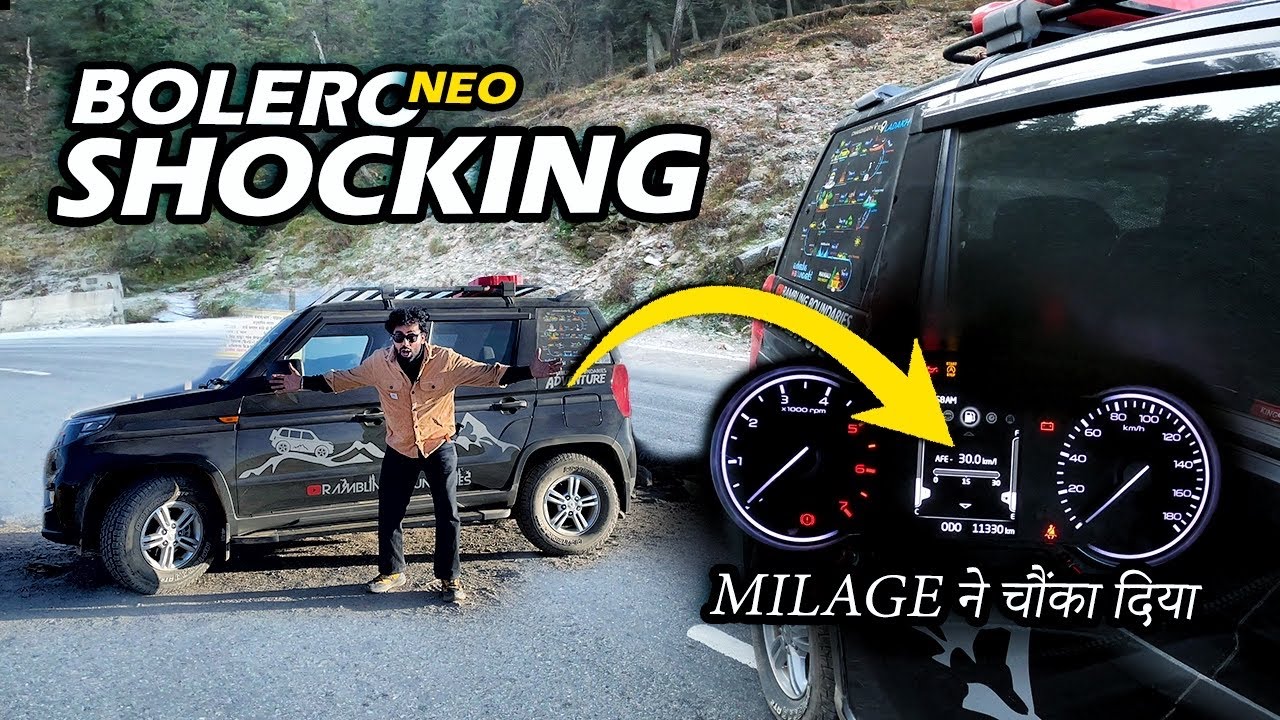 Summited Chanshal Pass!😱Bolero Neo’s Fuel Efficiency? BEYOND EXPECTATIONS !!
