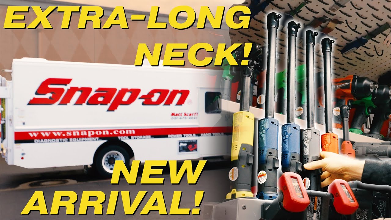 Наконец-то появилась новая длинная трещотка Snap-On!