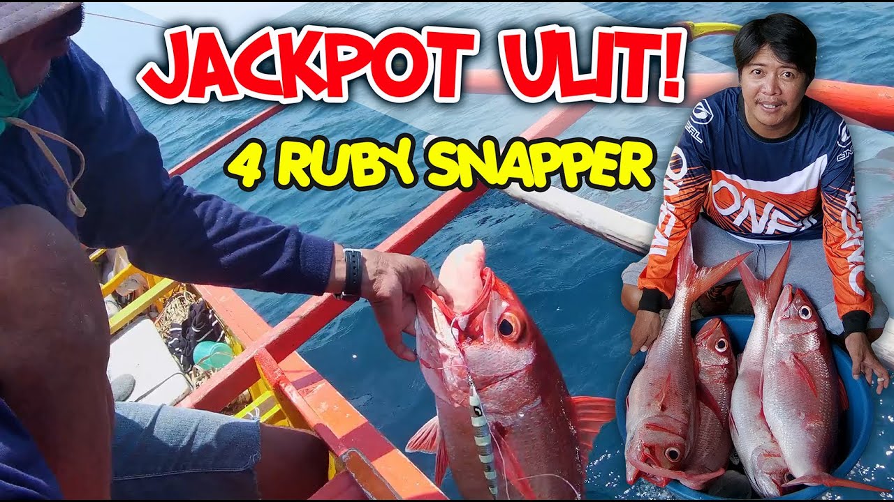 Catching 4 Ruby Snapper | Calapan City | Oriental Mindoro