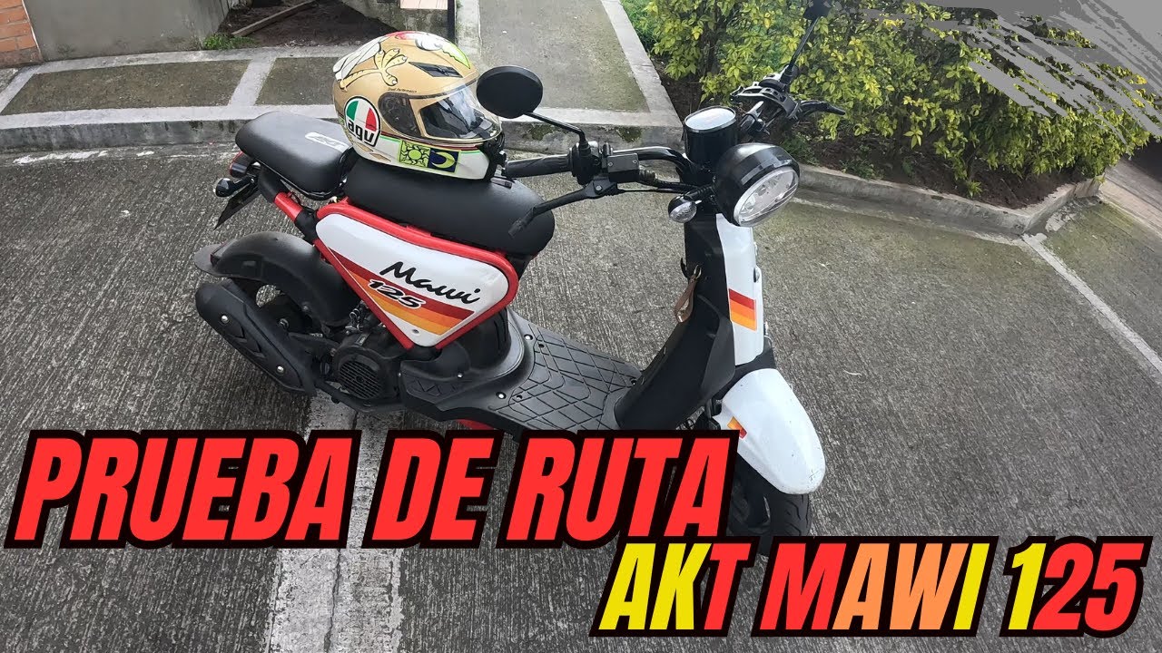AKT MAWI 125 || Prueba de ruta