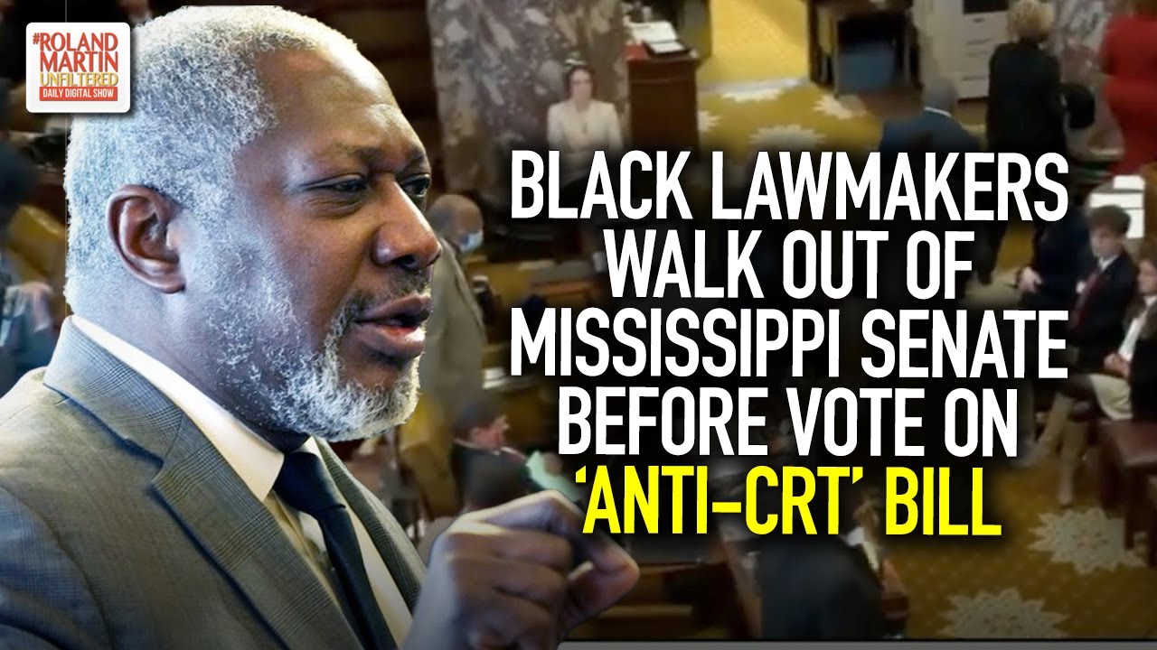 Black Lawmakers Walk Out Of Mississippi Senate Before Vote On 'Anti-Critical Race Theory Bill