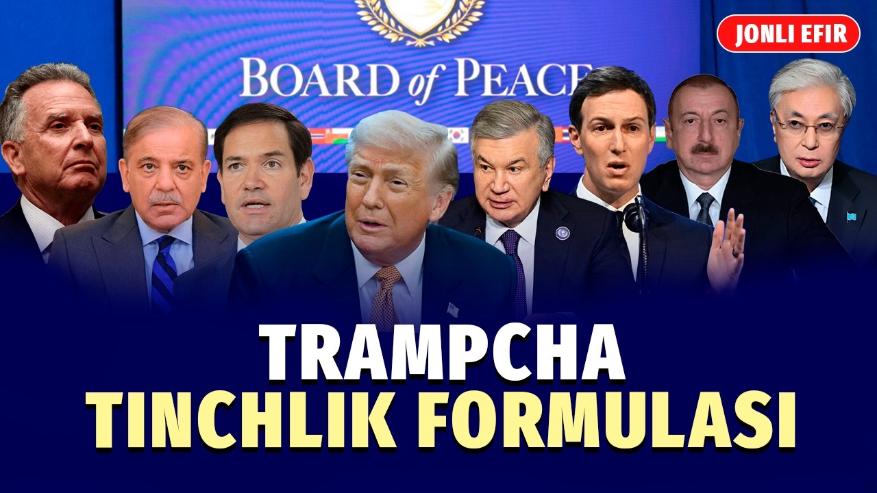 7 mlrd dollarlik va'dalashuv: Trampning tinchlik kengashidan nimalar kutilyapti?
