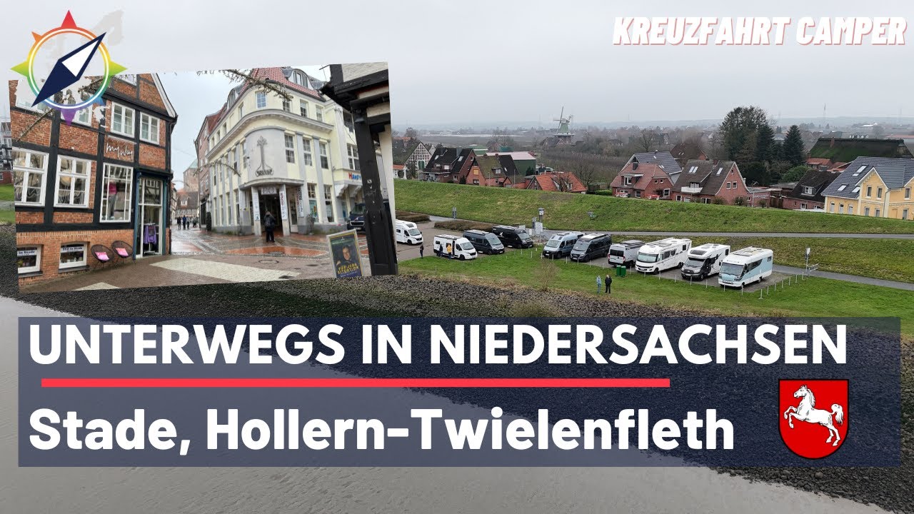 Stade, Hollern-Twielenfleth - Unterwegs in Niedersachsen [3 Vans - Überraschungen und Mehr]
