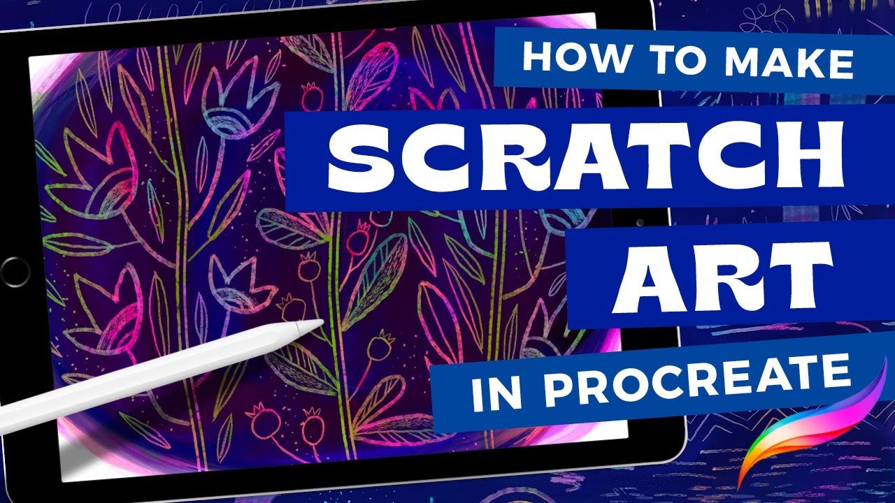How to Make Scratch Art in Procreate