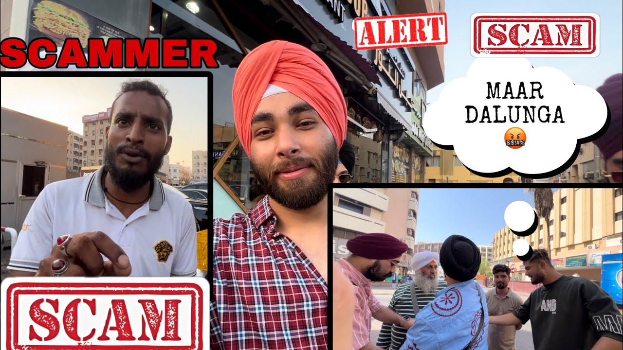 DUBAI ME SCAMMERS SE LADAI HO GAYI 🤬