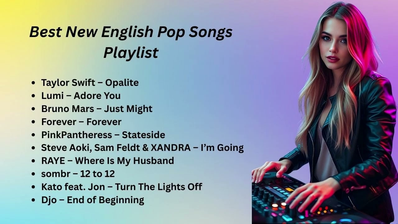 Best New English Pop Songs Playlist