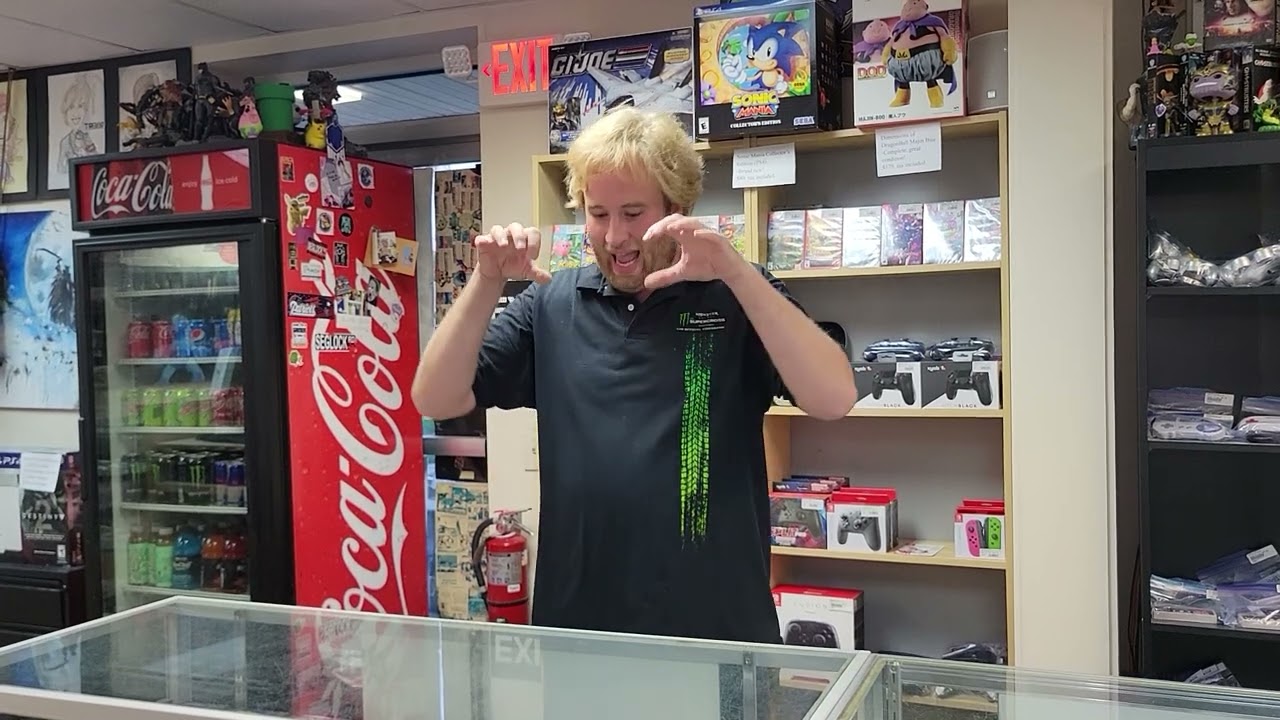Interview life of a video game store owner Spenser of  Complete in Box in Ephrata Pa giveaway video