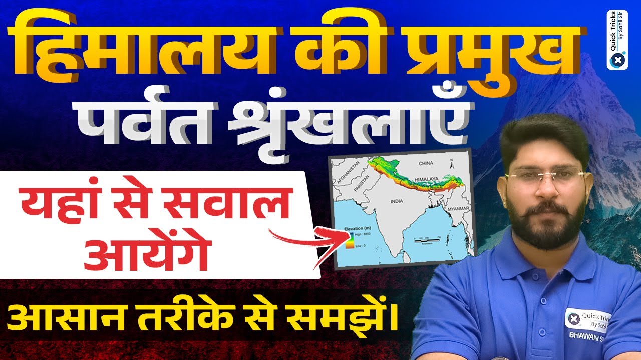 🏔️Himalaya GK Theory for Railway Exam | बार-बार पूछे गए हैं ये टॉपिक🔥| GK by Bhawani sir