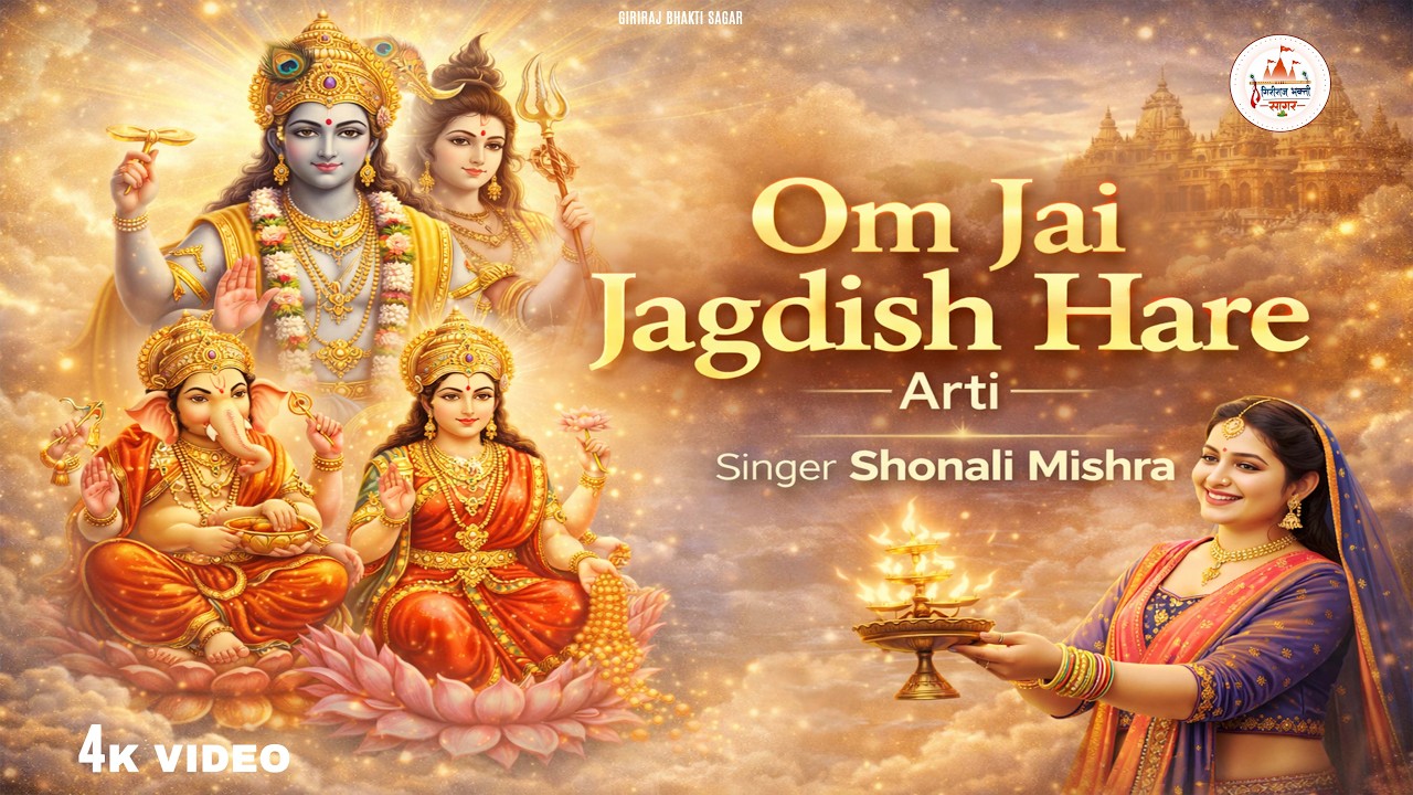 Om Jai Jagdish Hare Aarti | ॐ जय जगदीश हरे आरती 🙏 | Shonali Mishra | Vishnu Bhajan