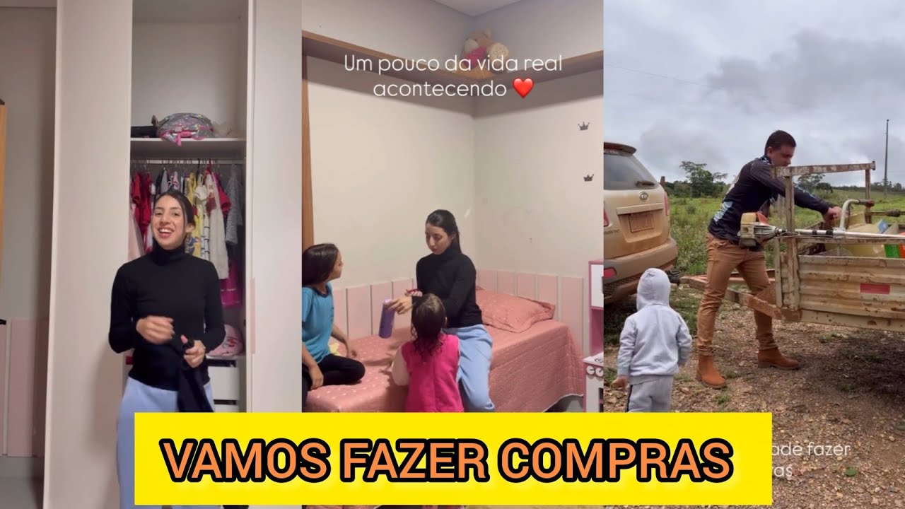 SARA KELLEN SAIU PRA FAZER COMPRAS + ORGANIZAÇÃO DO GUARDA ROUPA 