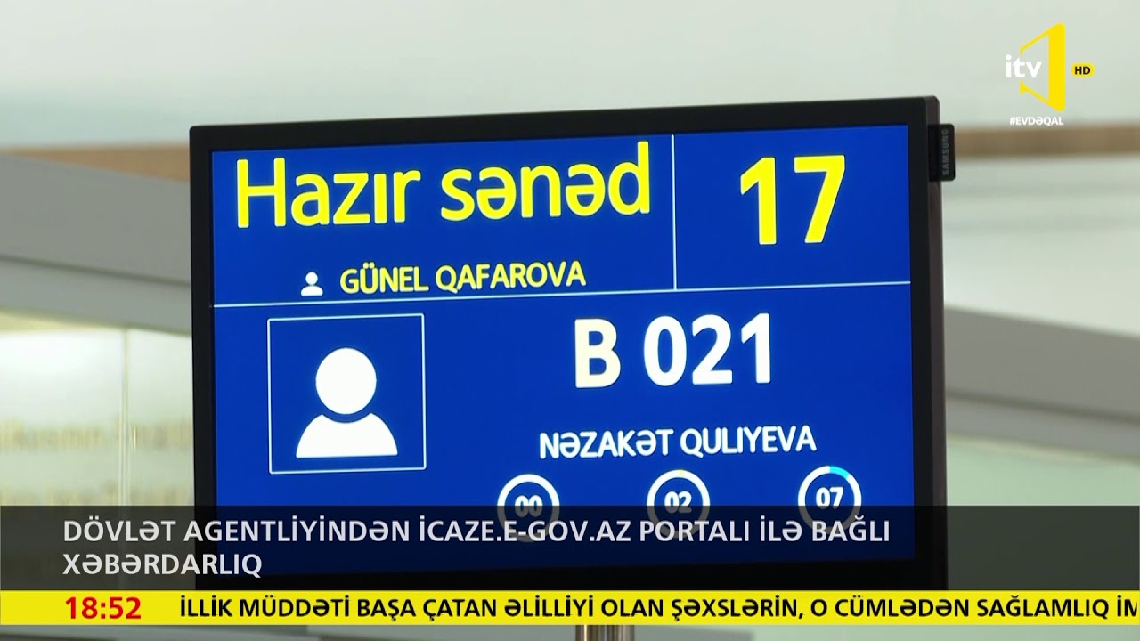D&ouml;vlət Agentliyindən icaze.e-gov.az portalı ilə bağlı xəbərdarlıq