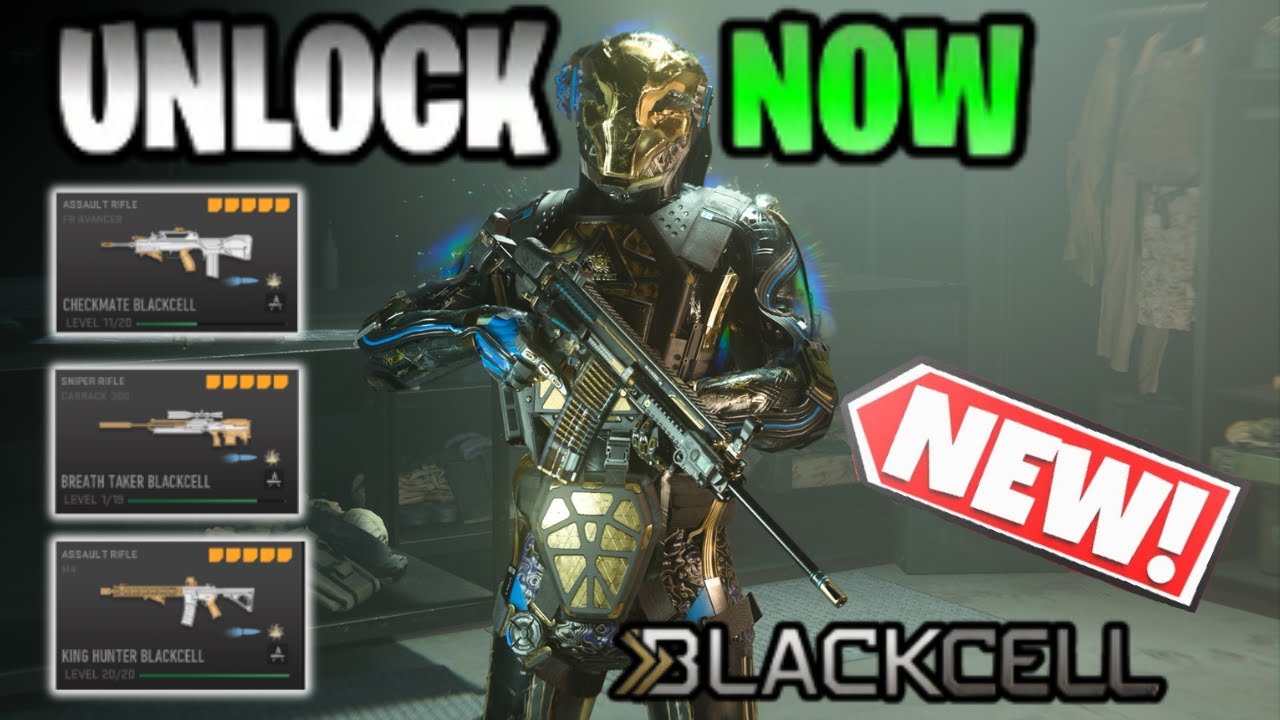 The BEST Blueprints in MW2 SEASON 5 BLACKCELL (Sniper, Assault Rifle & Pistol)