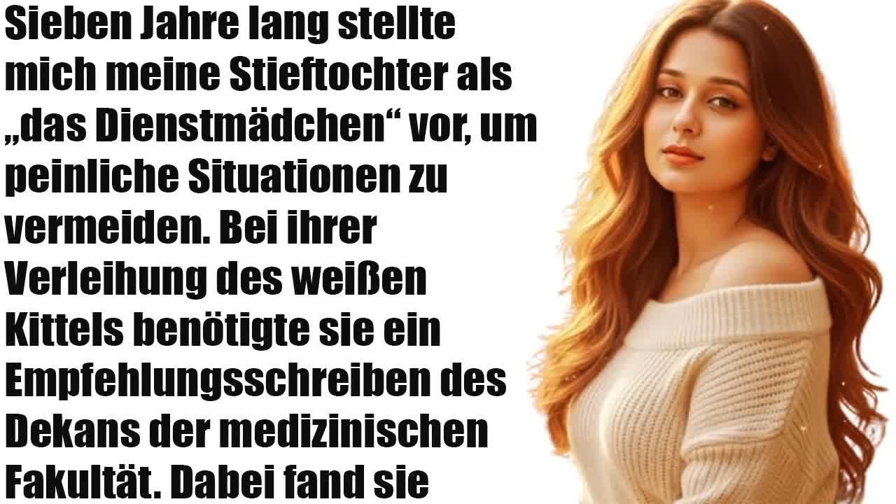 Meine Stieftochter nannte mich „nur die Putzfrau“ – dann brauchte sie meine Empfehlung