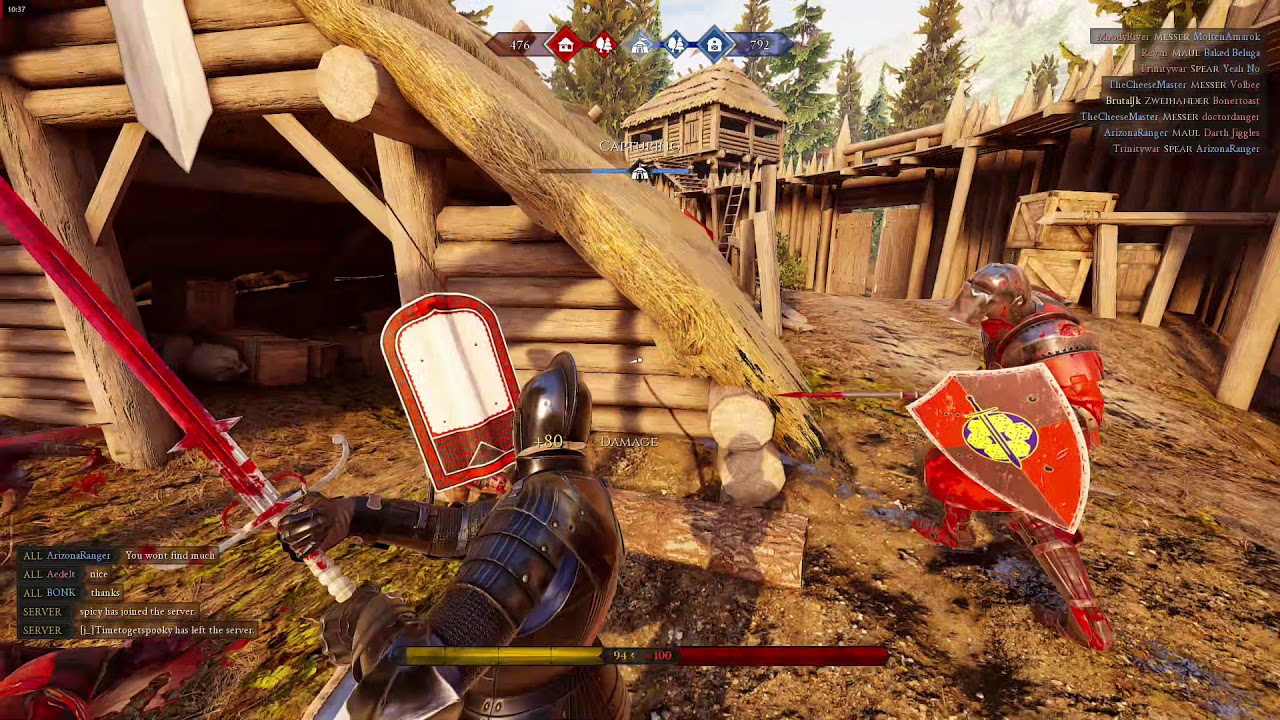 3rd person Mordhau example gameplay #1