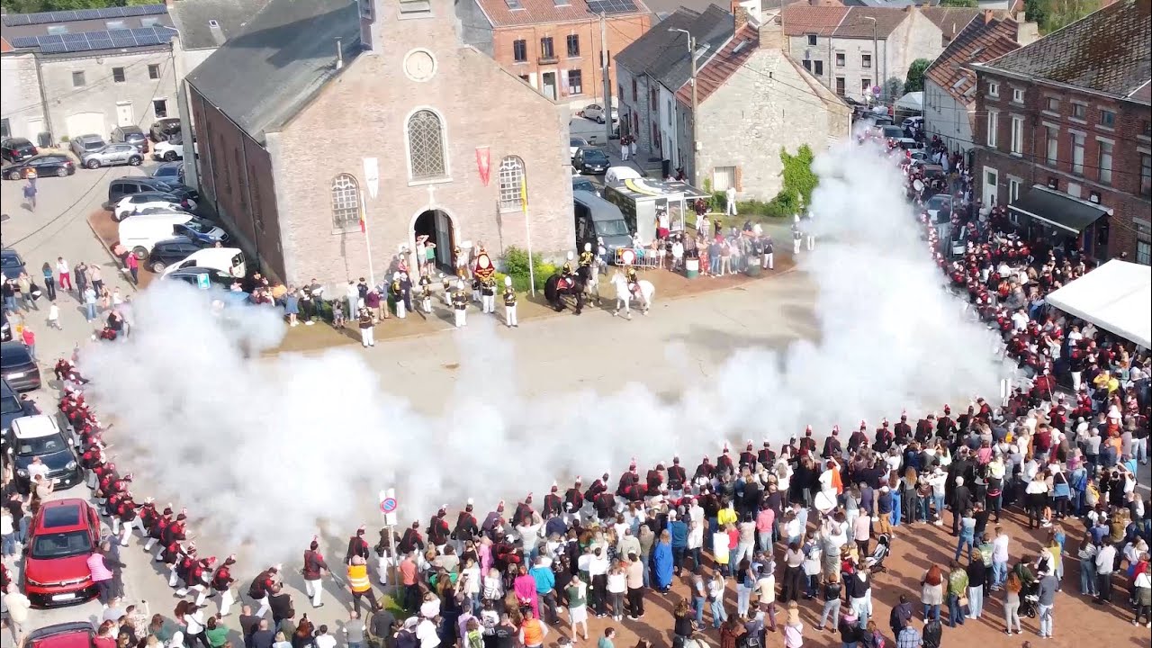 St Rolende 2024 Dimanche de Pentecôte Hymiée drone