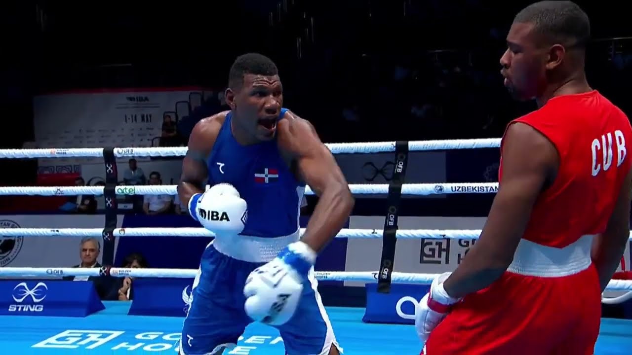 R32 (86KG) WILLIAMS VAILLANT NELSON JESUS (CUB) vs GUZMAN DANIEL (DOM)| IBA World Championships 2023