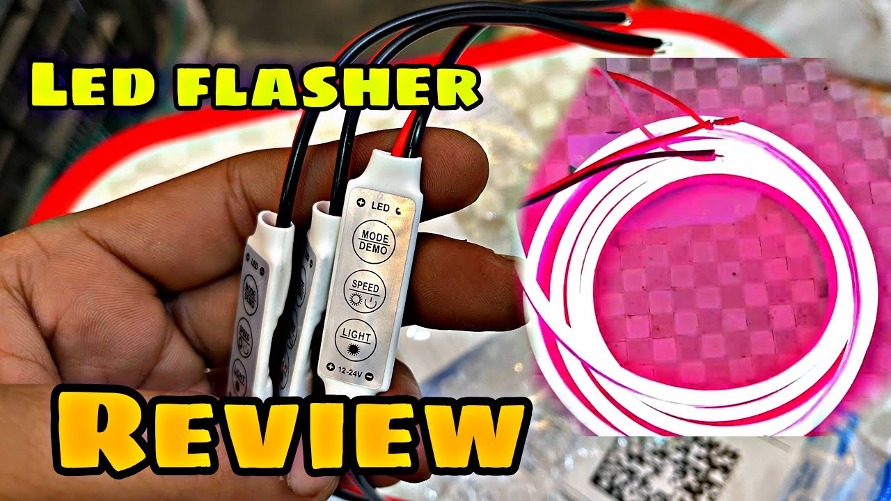LED Strip Light Flasher Blinker l Flasher Review