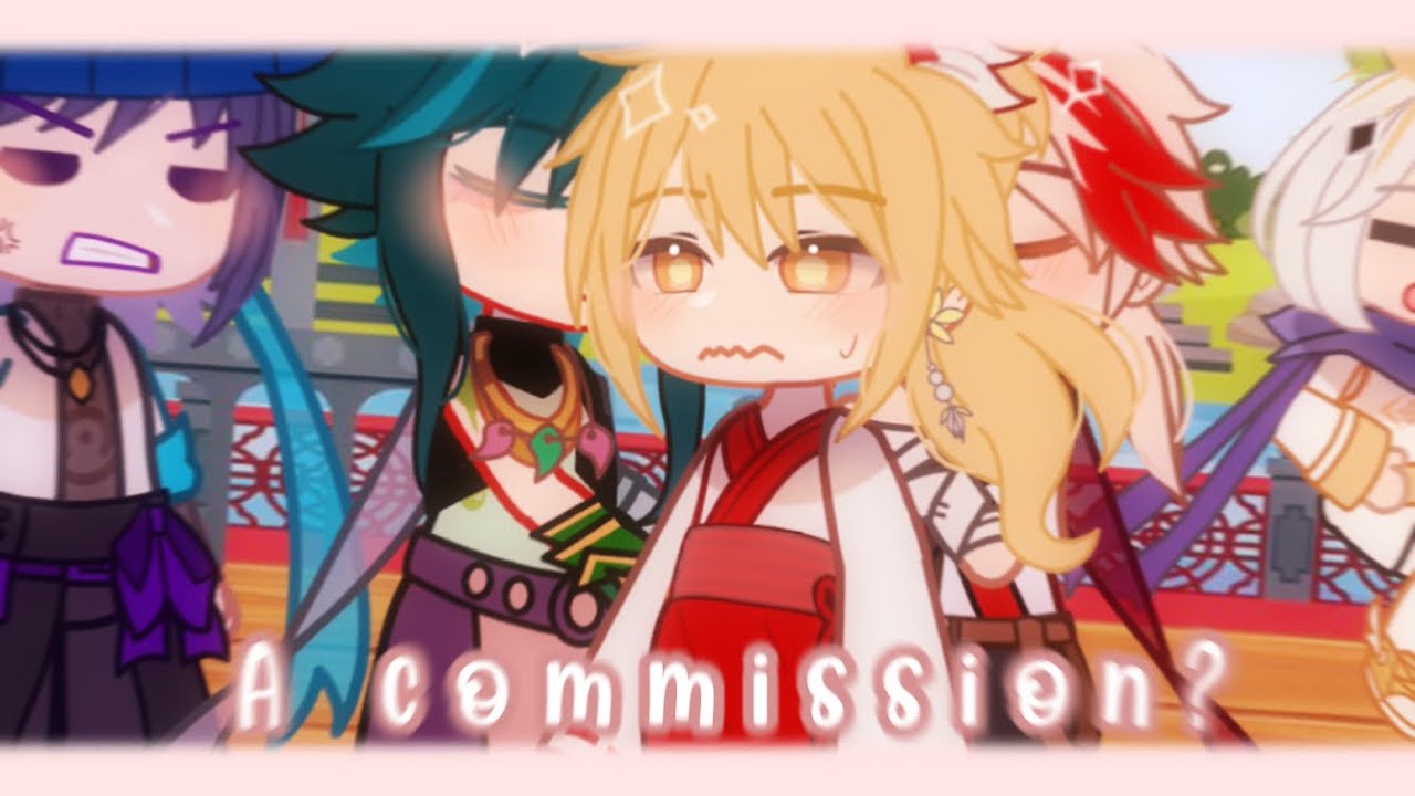 a commission? | new year special | Scaraether/Xiaother/Kazuther | Genshin Impact | Gacha Club