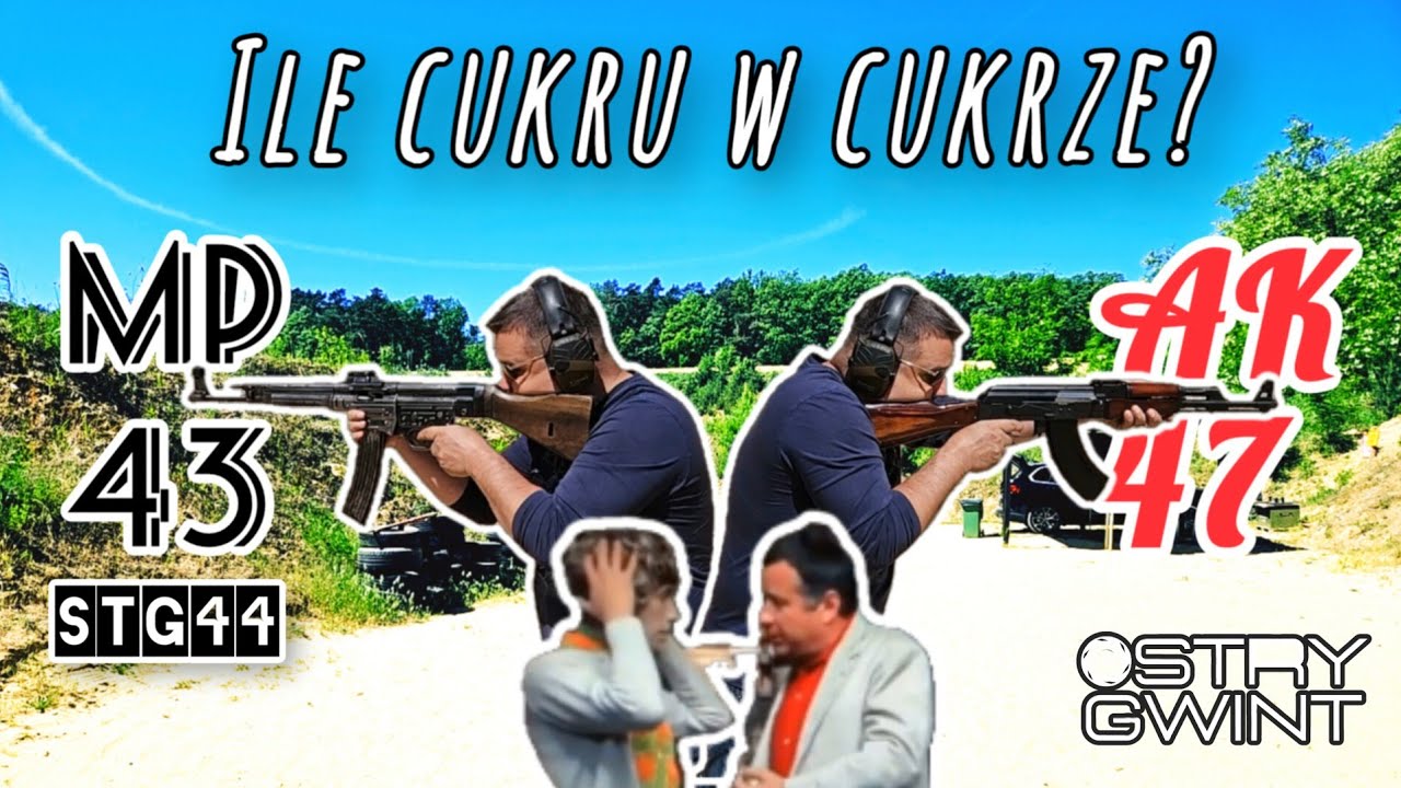 #AK47 vs MP43/STG44 ILE TAK NAPRAWDĘ JEST CUKRU W CUKRZE