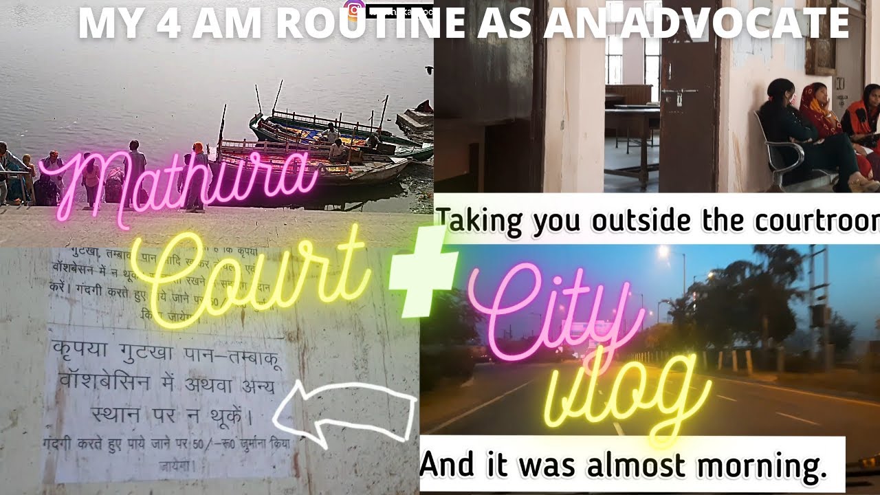 INSIDE VIEW OF THE DISTRICT COURT, MATHURA, UTTAR PRADESH| The culture of Mathura| Lawyer vlogs