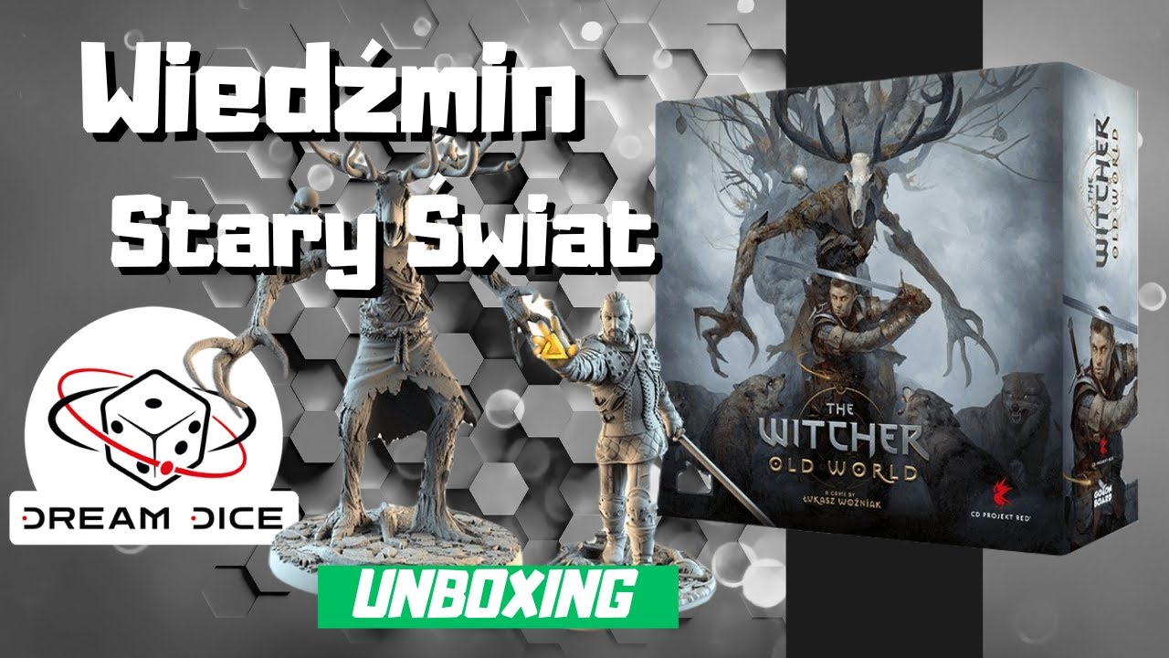 WIEDŹMIN STARY ŚWIAT || Deluxe Kickstarter||Unboxing