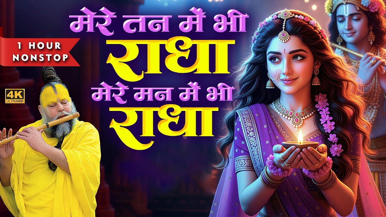 मेरे तन में भी राधा मेरे मन में भी राधा  Radha Bhajan  Radha Naam Jap  Premanand ji Maharaj4