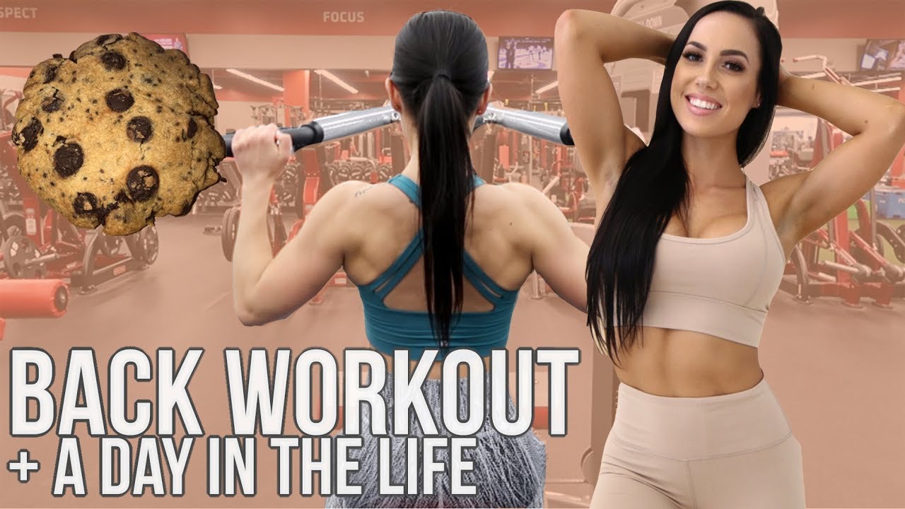 WBFF PRO BIKINI PREP  *Back Workout + A Day In The Life