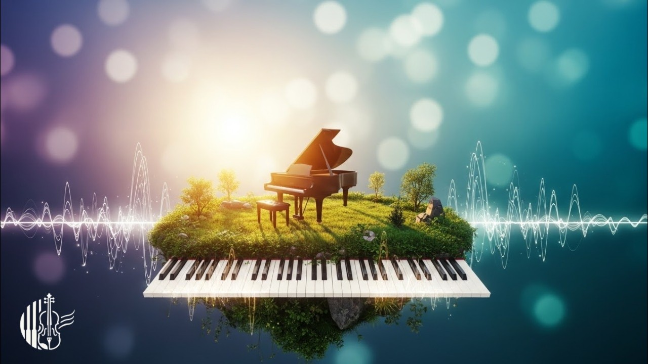Slow Piano for Deep Calm • Peaceful Notes, Sacred Atmosphere & Inner Healing Music