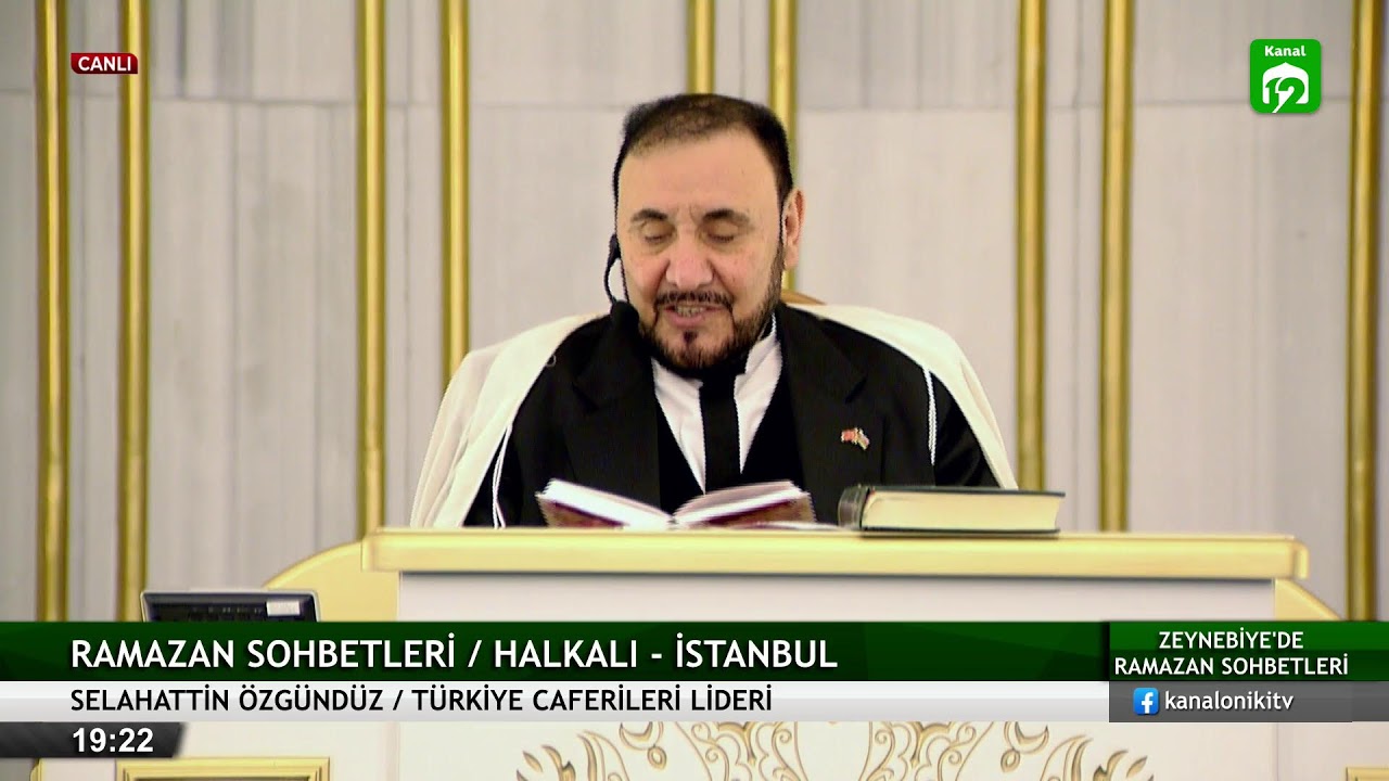 🔴KANAL 12 CANLI YAYIN / ZEYNEBİYE'DE RAMAZAN SOHBETLERİ